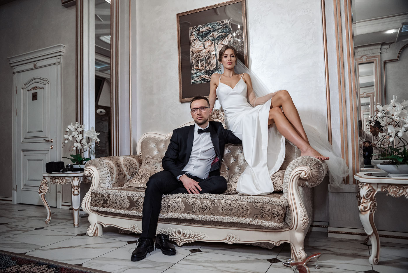 Свадебная фотосессия в Минске в отеле