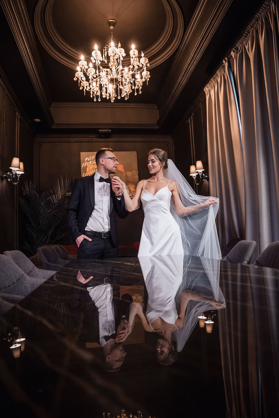 Свадебная фотосессия в Минске в отеле